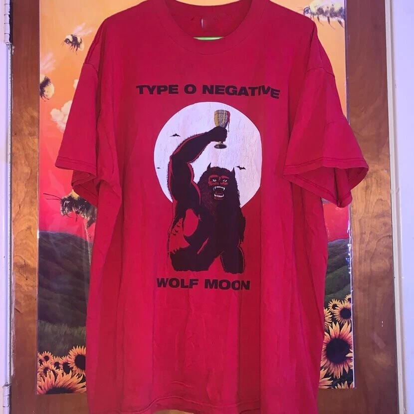 Vintage Type O Negative Band Wolf Moon Shirt Unisex Konzert S bis 5XL DO0122 Unisex T-Shirt
