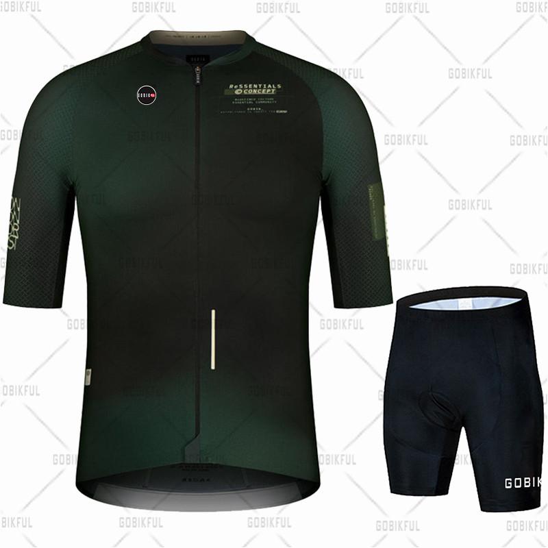 Men's Blue Cycling Set Racing Bicycle Clothing Suit Breathable Mountain Bike Clothing Suit Sportwears 2026 Summer Breathable Suit Cycling Suit