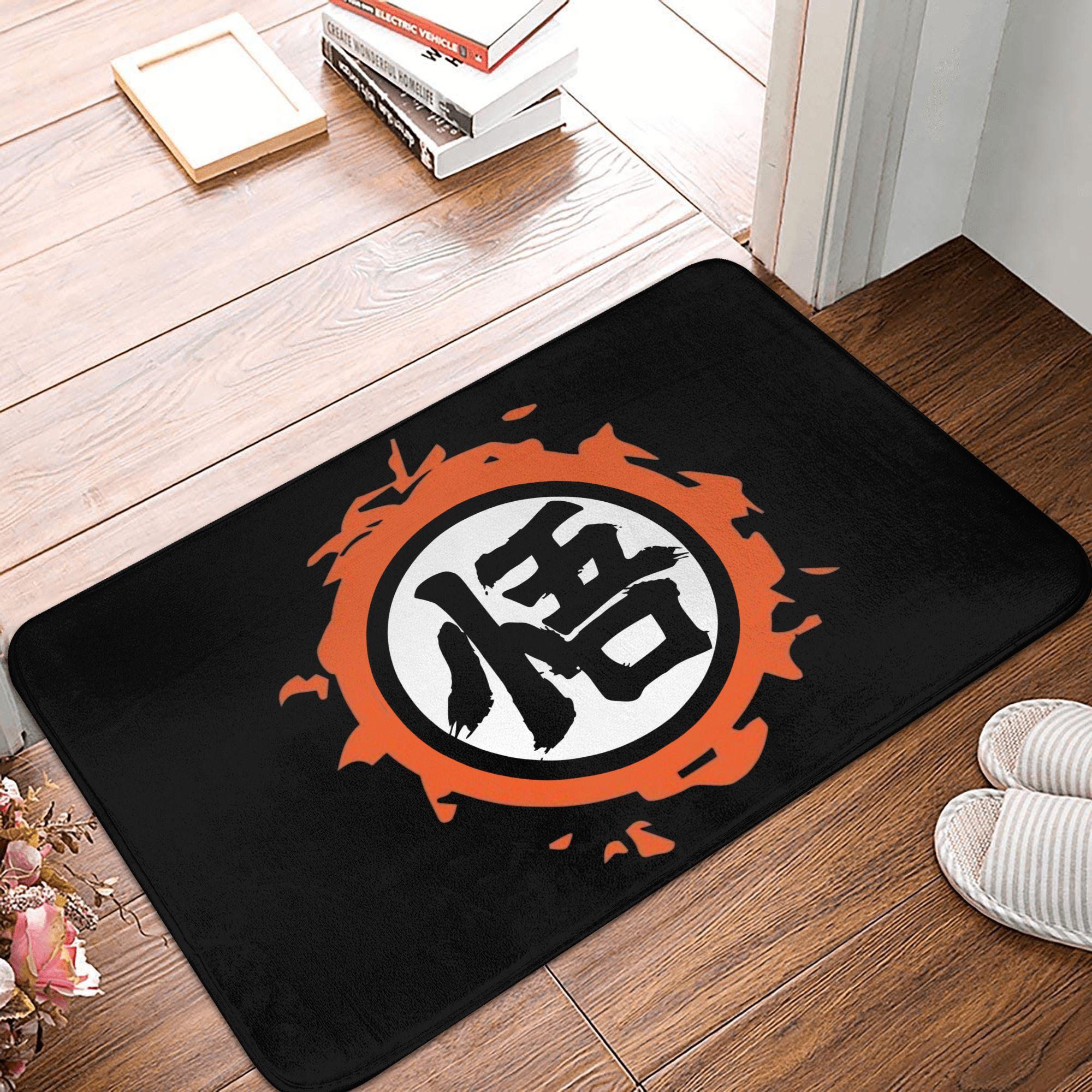 Anime Dragon Ball Doormat Mat Anti-Slip Bath Kitchen Toilet Rug Carpet 40*60cm 60cm x 90cm