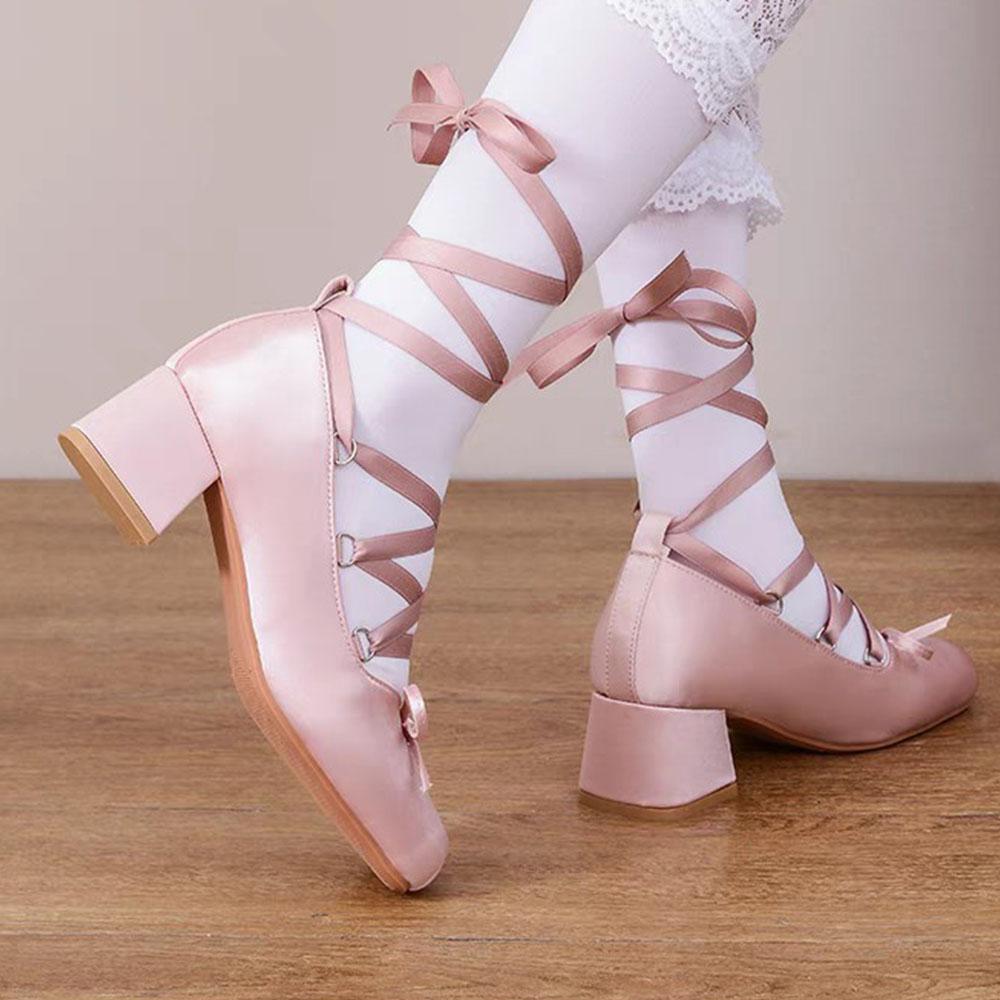 

Дропшиппинг Туфли-лодочки на толстом каблуке Лолита Туфли женские Туфли Мэри Джейн Весна Лето Осень Модные Удобные Женские Танцевальные Туфли-лодочки 38