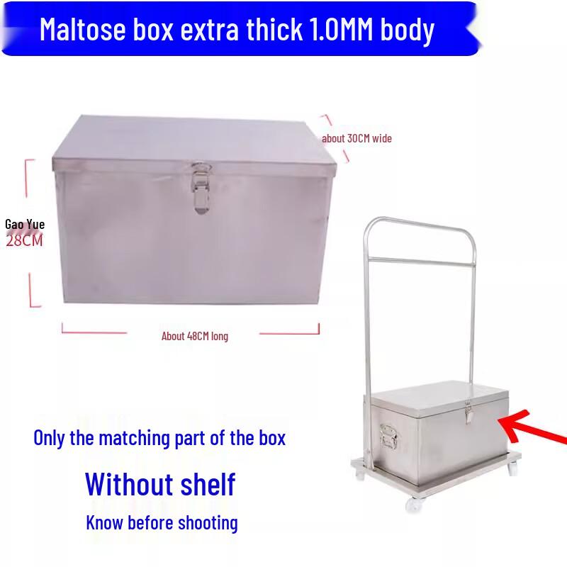 

Thickened 201 Stainless Steel Kitchen Storage Box with Stand