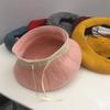 Hat Lady Autumn and Winter Wool Wool Beret Literary Retro Pumpkin Hat Versatile Painter Hat Tide