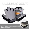 Unisex Half Finger Cycling Gloves with Silicone Grip for Shock Absorption, Anti-Slip, Ideal for Summer, Fishing, and Mountain Climbing.