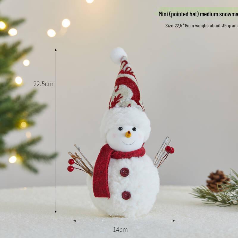 Christmas Snowflake Series: Snowman, Santa, and Reindeer Ornaments for Holiday Decor