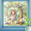 Easter Spring Fairy Wall Stickers Window Decals for Girls Room Bedroom Living Room Kindergarten Background Decor 2026