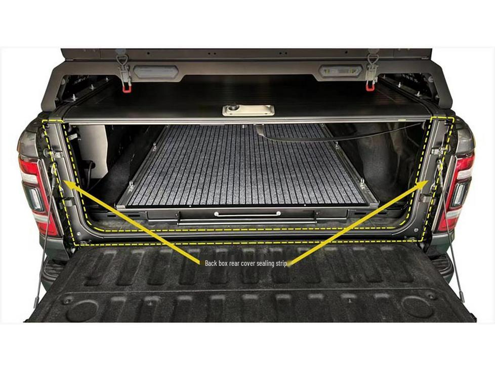 Raptor F150 Tundra Ram TRX Tailgate Dust & Waterproof Seal Strip