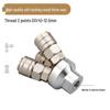 C-Type Quick-Connect Self-Locking Air Hose & Tool Set for Compressors