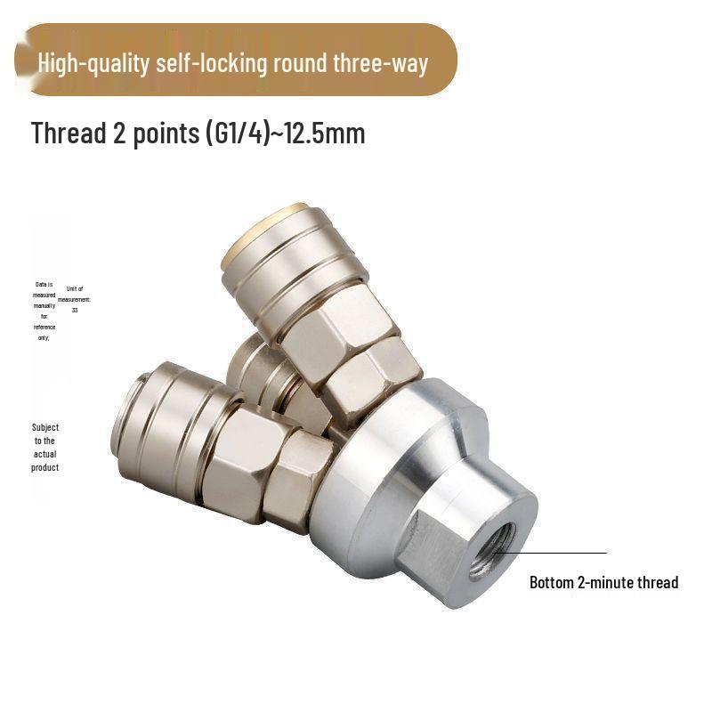 C-Type Quick-Connect Self-Locking Air Hose & Tool Set for Compressors