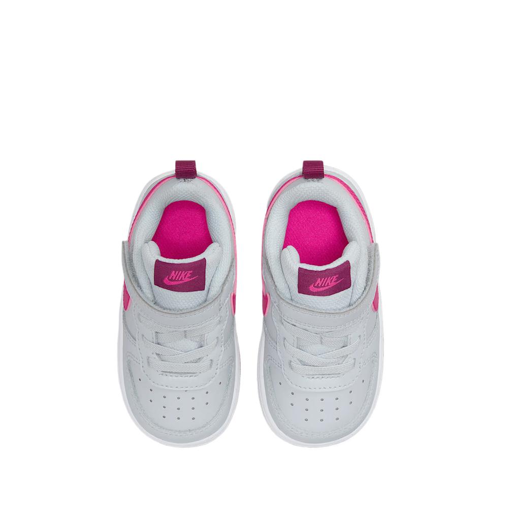 Nike Court Borough Toddler Shoes Gray Infant And Toddler BQ5453-015
