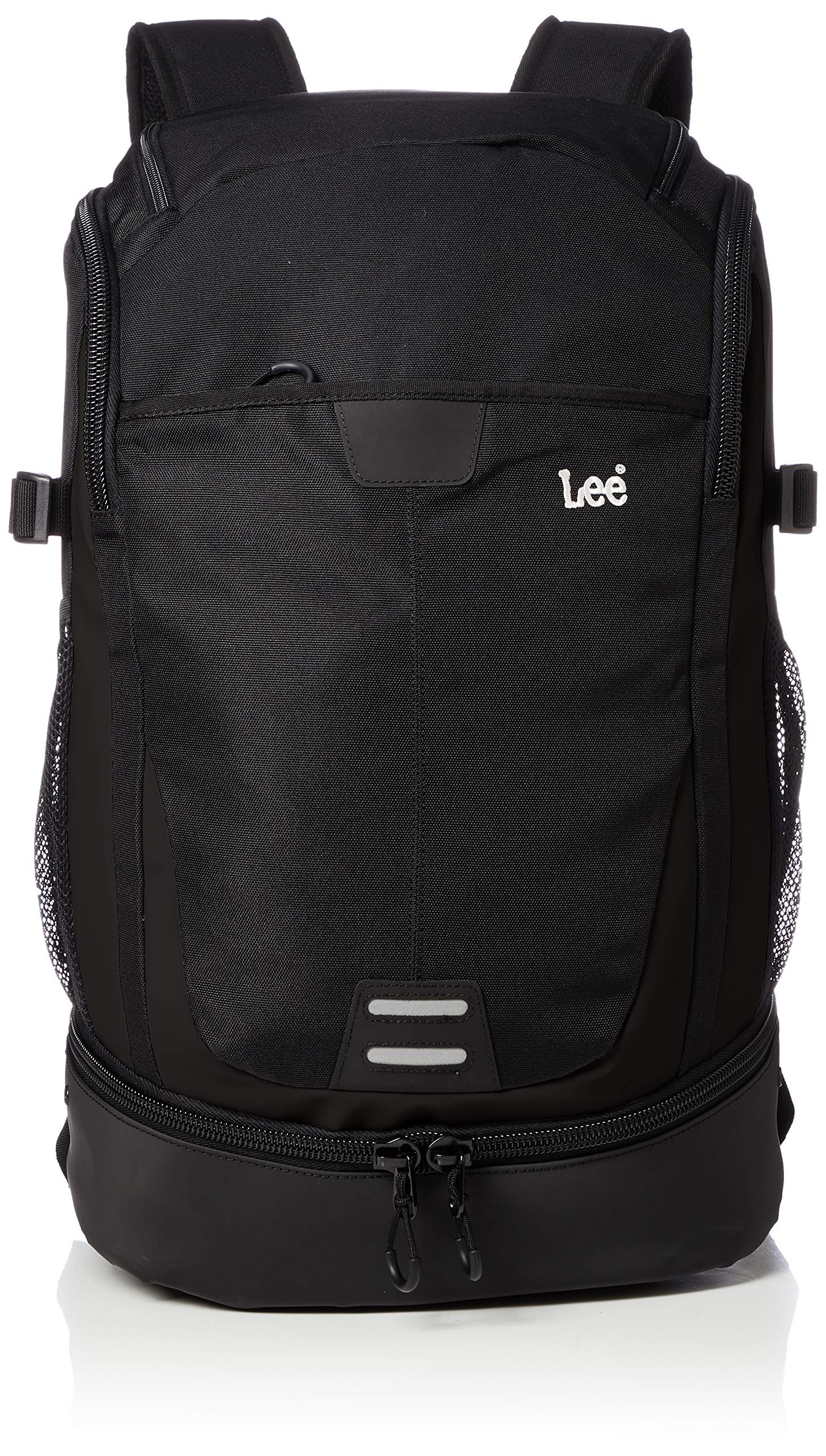 

Backpack with waterproof rain large capacity black [Lee] cover, double-layered, lightweight, multi-functional, (PC storage),