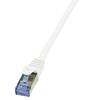 Patchkabel LogiLink CQ3031S Cat.6A S/FTP 1m weiß