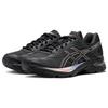 Asics Gel-Flux 4 Bequemes Mesh Synthetisches Leder Langlebig Atmungsaktiv Low-Top Freizeit Laufschuhe Damen Sneaker Schwarz 1012A523-004