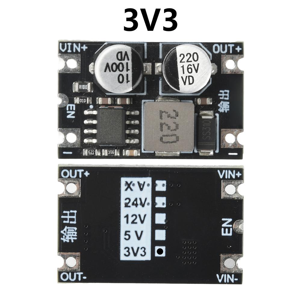 

DC-DC Step-down Module Buck Power Supply Module 6-80V to 3.3V/5V/12V 1.2A Output Low Ripple High-power Voltage Converter Module