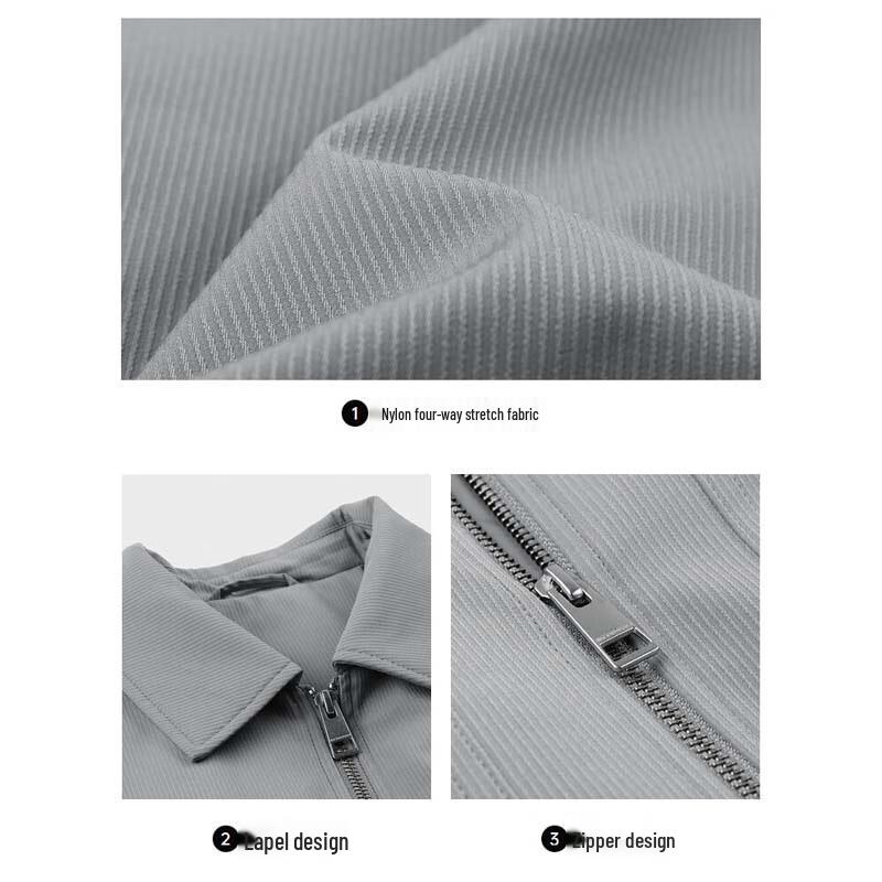 SEPTWOLVES Men's Lapel Casual Jacket