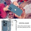 Clear Case For iPhone 14 Plus 13 12 11 Pro Max X XS XR 6 6s 7 8 Plus Thick Shockproof Silicone Lens Protection Case Back Cover