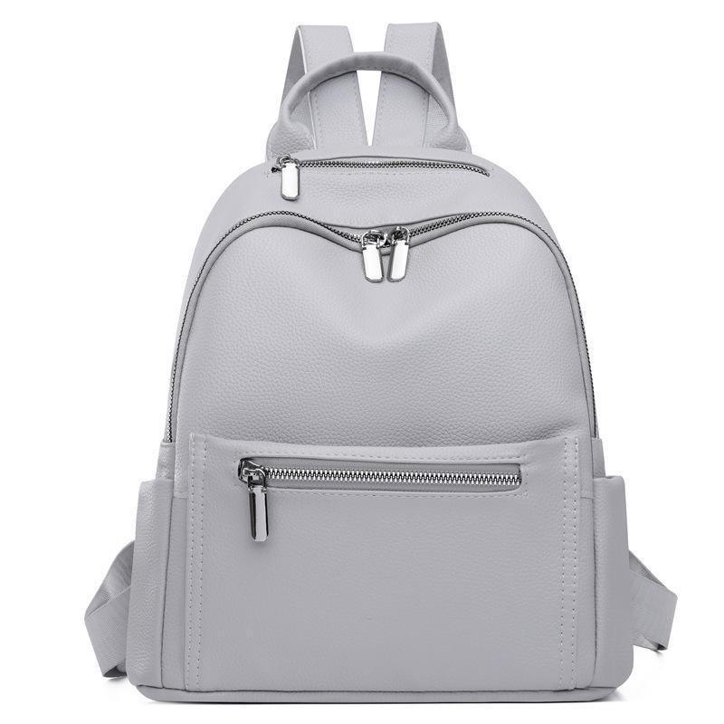 Backpack Women's New Korean Version Large Capacity Women's Backpack Fashionable and Versatile Student Bag Women's Bag Trend