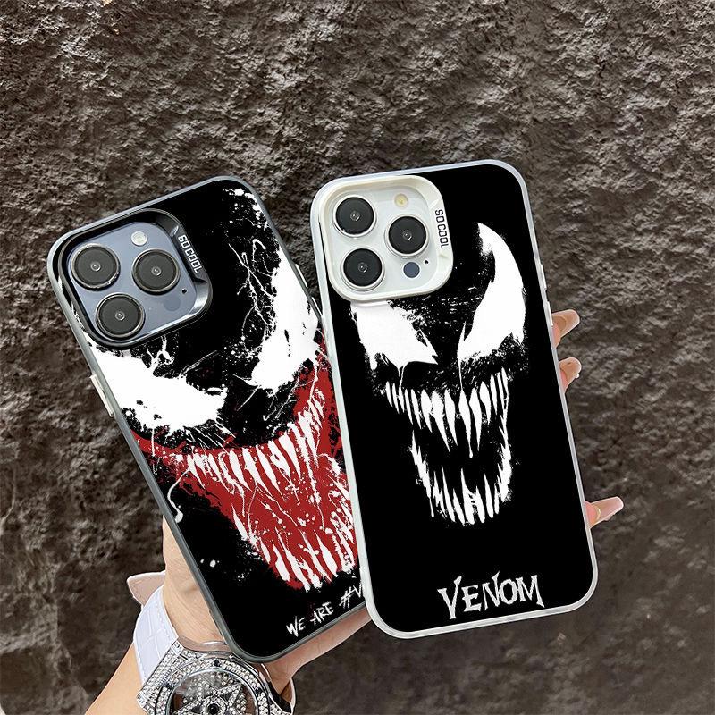 Venomous Design Phone Case for Apple iPhone 15 Pro/16 Pro Max/17 - Trendy and Unique