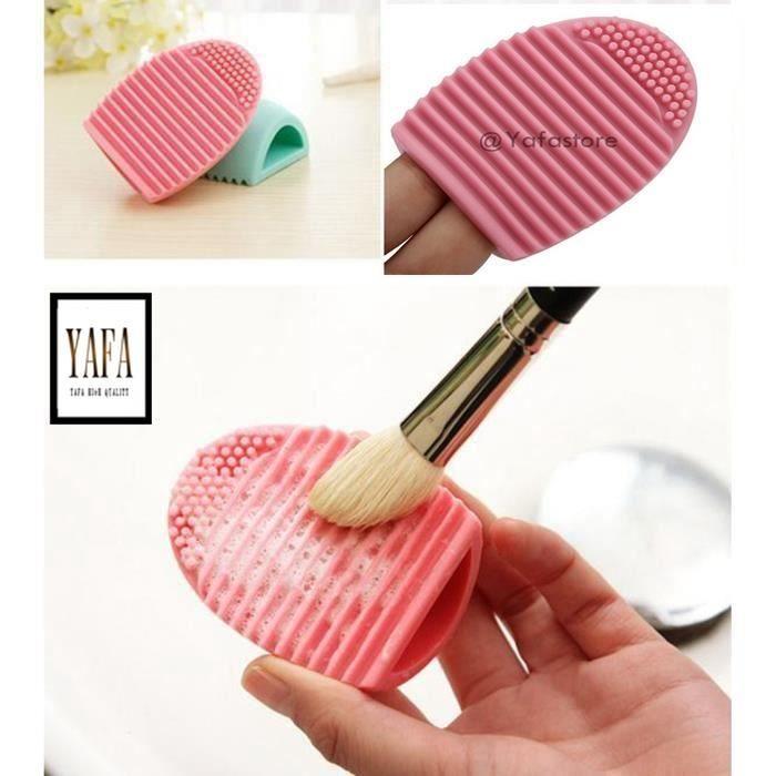 1PC brushegg nettoyant pinceau de maquillage