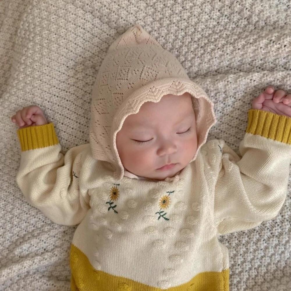 Warm Toddler Cap Cotton Newborn Hat Breathable Baby Princess Lace Hat Toddler