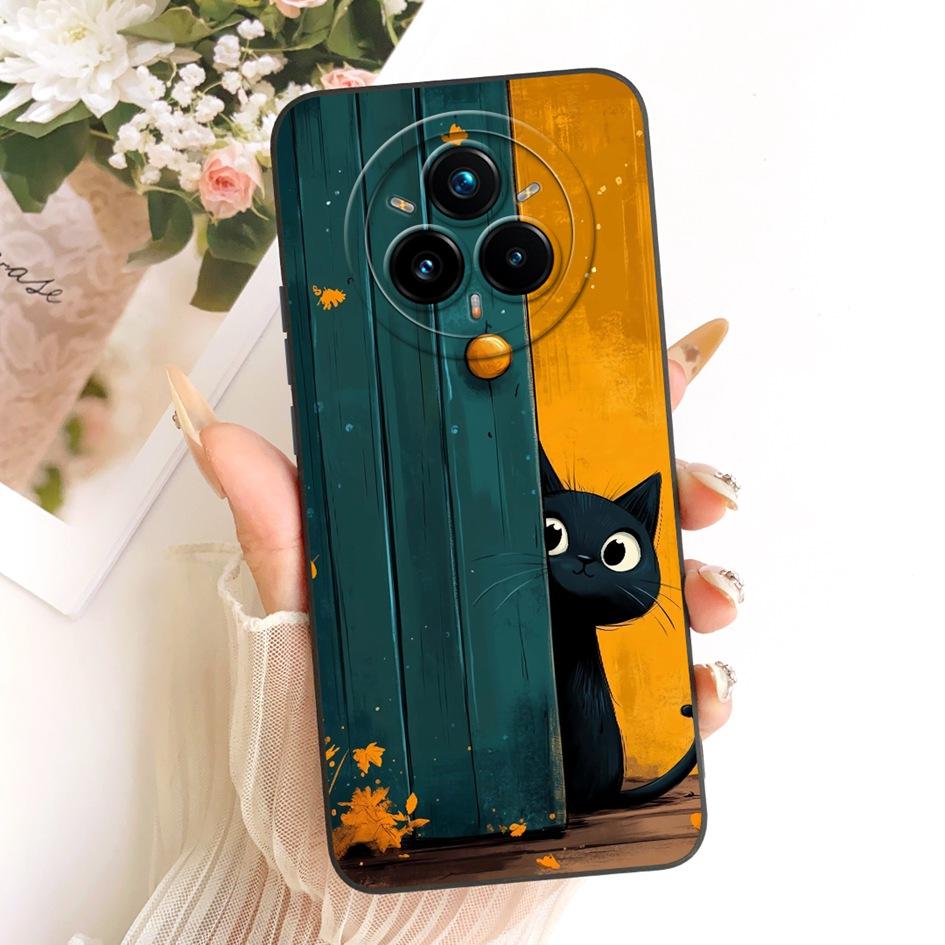 For Realme 14 Pro Plus 5G Case RMX5051 Cute Cartoon Rabbit Cat Shockproof Silicone Cover For Realme 14 Pro Bumper 14 Pro+ Casing