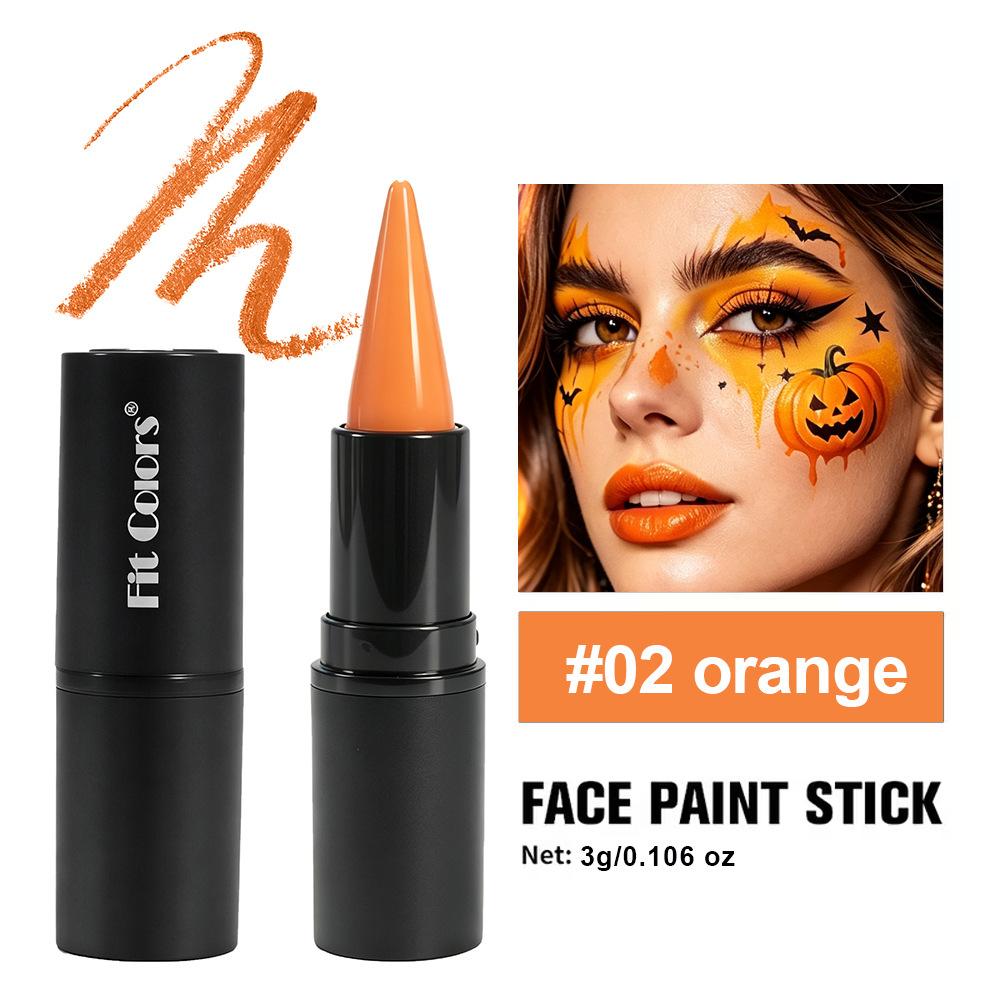 Matte Punk Black Lipstick Waterproof Long Lasting Lip Gloss Face Body Painting Gothic Dark Makeup Party Halloween Cosplay Makeup