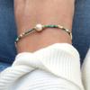 Mini Bead Simulation Pearl Bracelet Bohemian Elastic Beaded Bracelet Jewelry