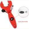 Ratcheting Tubing Cutter 1/4" To 7/8", 2 in 1 Close Quarters Tube Compact Cutter, Ratcheting PVC Cutter, Copper Pipe Cutter Set, Ratchet Tube Pipe