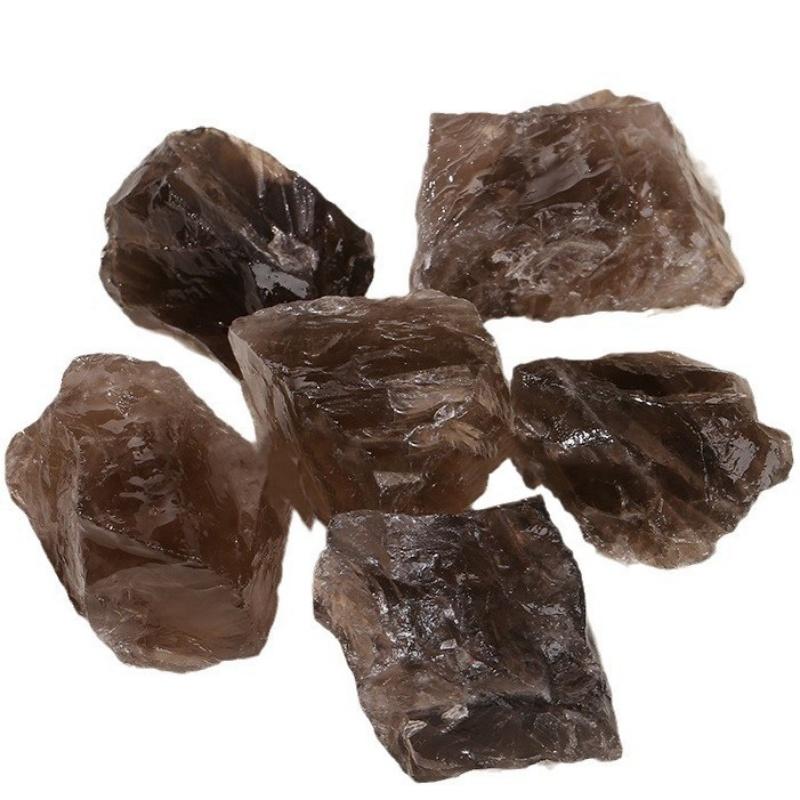 Natural Smoky Quartz Crystals Gem Raw Stone Mine Tea Crystal Original Rock Mineral Specimen Healing Reiki Home Decoration