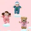 Soft Baby Comforting Doll Pillow Cute Bear Plush Toy For Boys Girls Children's Festival Gift 30cm