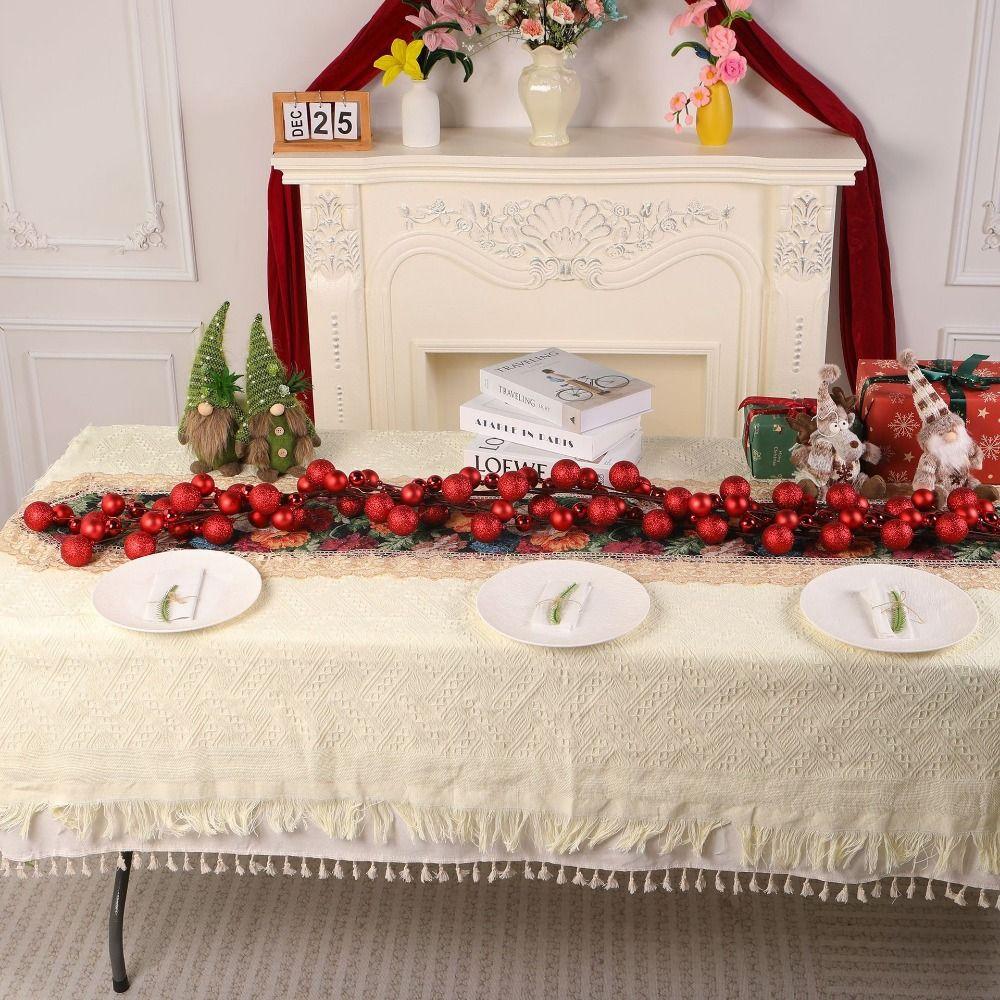 Hängendes Design Weihnachtsgirlande Länge 180cm Hängende Dekoration Heimwanddekoration