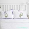 Purple Flower Lavender Romance Duvet Cover With Pillow Case Custom 3pcs Bedding Set Quilt Cover Double Bed Home Textile