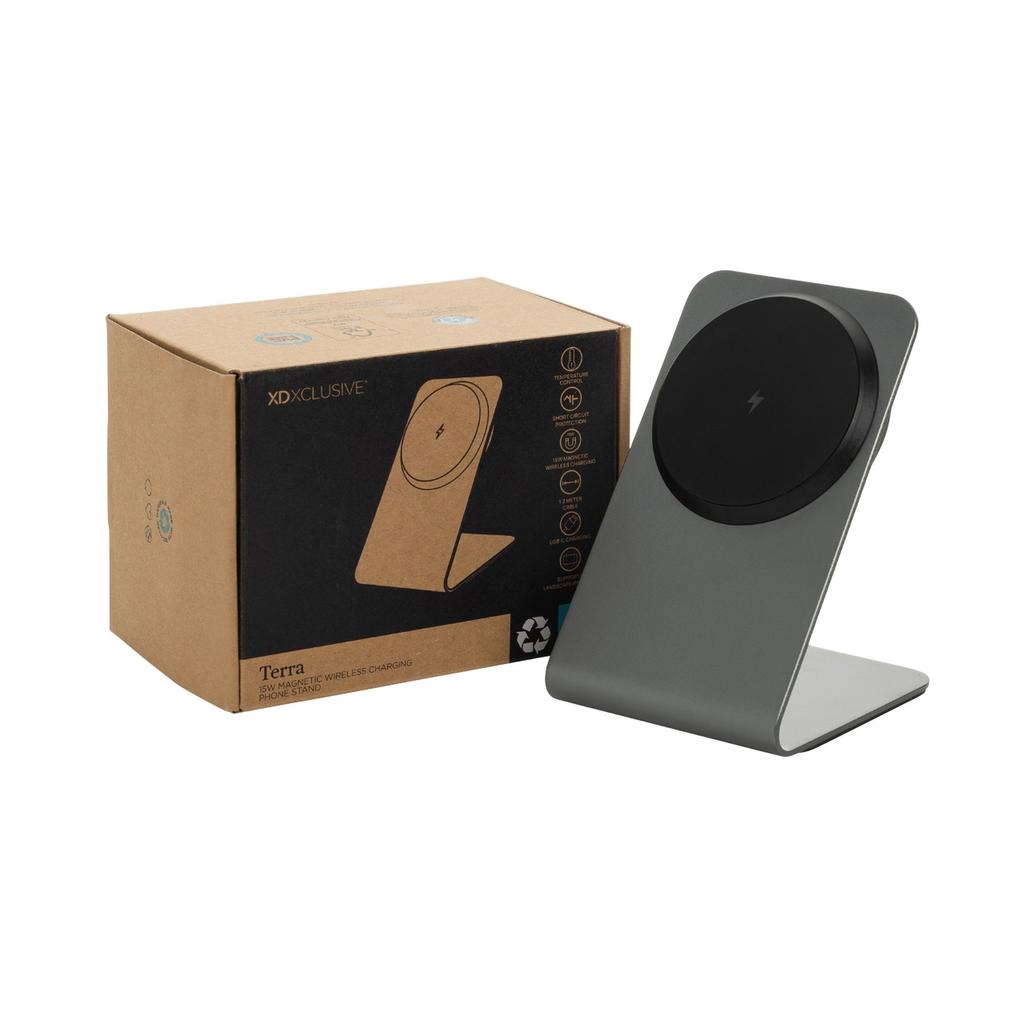 XD Xclusive Terra Aluminium Wireless Mobile Phone Charger USB-C
