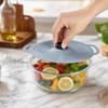 Food Grade Silicone Bowl Cover, Microwave Guard Sealing Lid for Food Storage