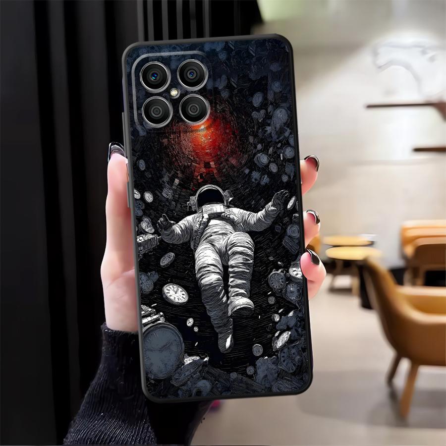 Cartoon Astronaut Art Funda Phone Cover Case for Honor X7 X8 90 200 400 Lite 70 X9a X5b 8X X6 Magic5Lite