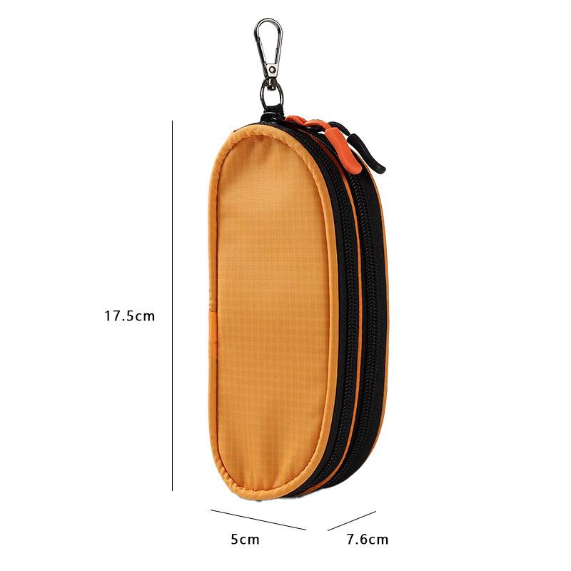 Double Layer Sunglasses Case Box Waterproof Travel Organizer Glasses Protector Storage Bag Glasses Case Accessories
