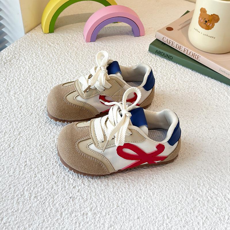 Children's shoes 2025 autumn new girls non-slip sneakers girls Forrest Gump shoes breathable soft-soled non-slip running shoes