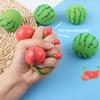 Summer Cool Cute Simulation Mini Color Change Small Watermelon Kneading Stress Relief Toy Spoof Surprise Gift Healing Decoration