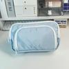 School Supplies Pen Case Pencil Pouch Makeup Cosmetic Bag Desktop Storage Bag Studen Stationery Bag