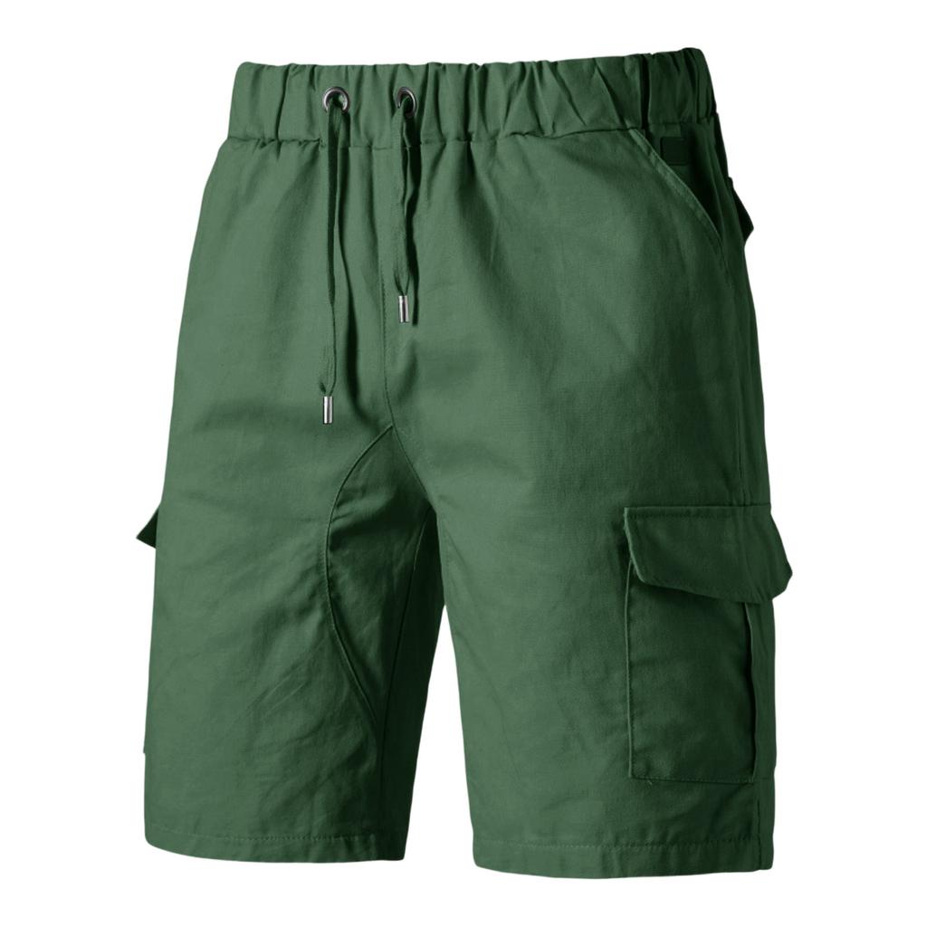 Men's Casual And Fashionable Five-inch Length Shorts - Men's Drawstring Breathable Sports Work Pants