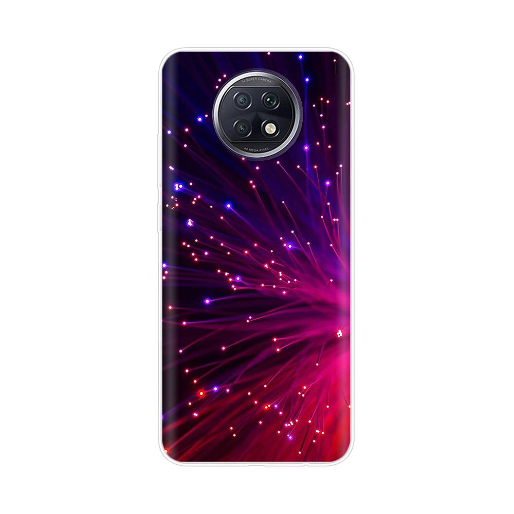 Fashion TPU Phone Case For Xiaomi Redmi Note 9T Soft Silicone Painting Case for Redmi Note 9T 5G Case Note9T 9 T coque flower