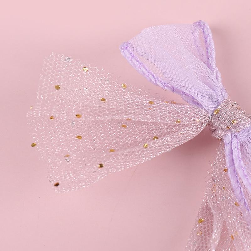 Mesh Bow Accessories Work In Progress Diy Hair Accessories Clothing Accessories Ribbon Bow Accessories Factory