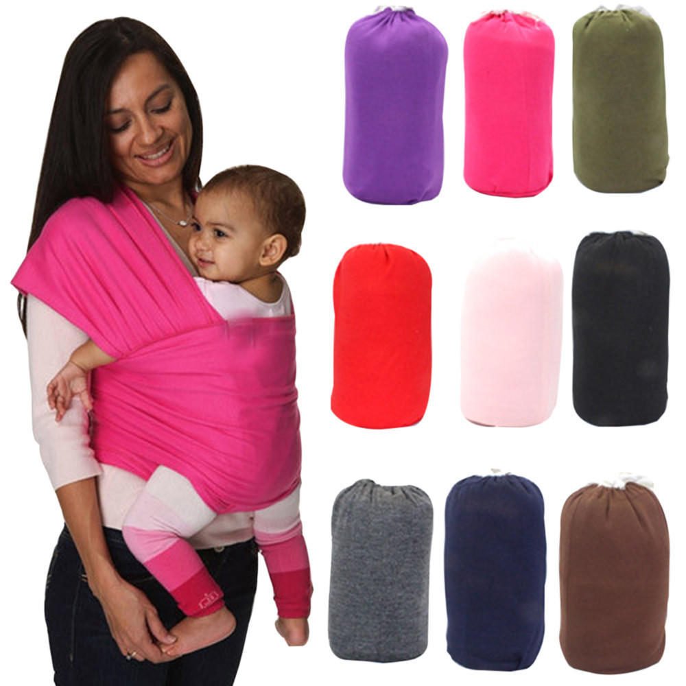 Buy Newborn Baby Holder Infant Handsfree Sling Stretchy Wrap Carrier