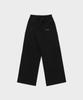 SLOW RECORD HOUSE Side Track Nylon Pants_Black