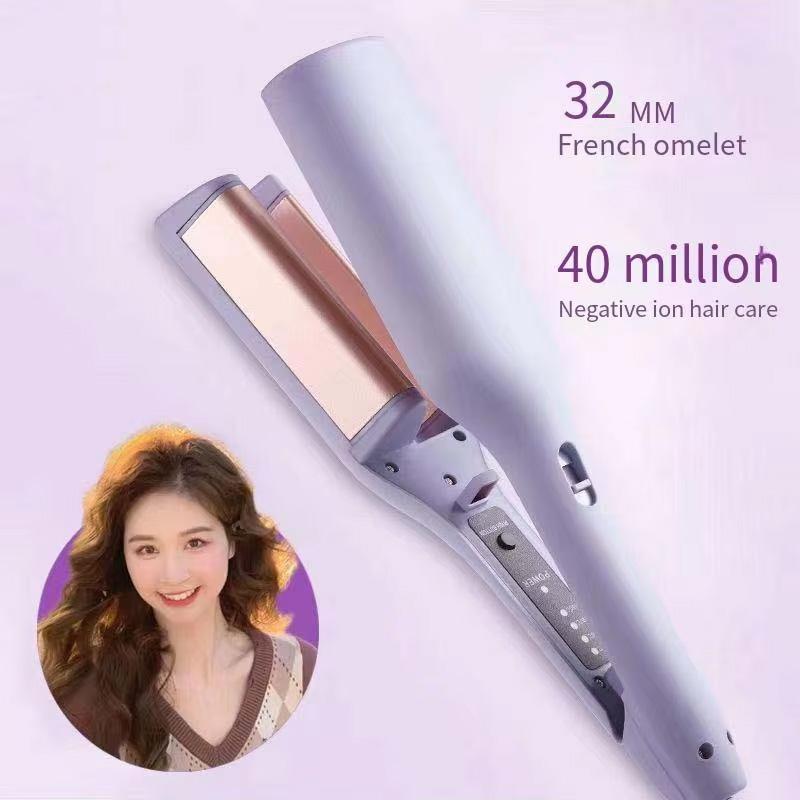 32mm Automatic Hair Curler Stick Electric Curler Fast Tool Big Heating Hair Wave Rotating Iron Curling Portable Cute Styling