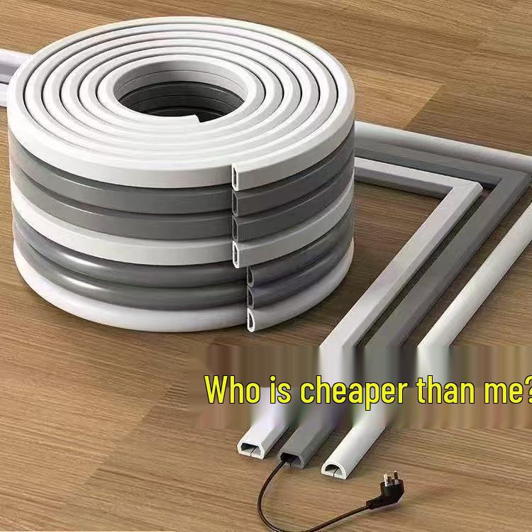 Samoprzylepna Niewidoczna Osłona Kablowa PCV do Okablowania Domowego i Sieciowego