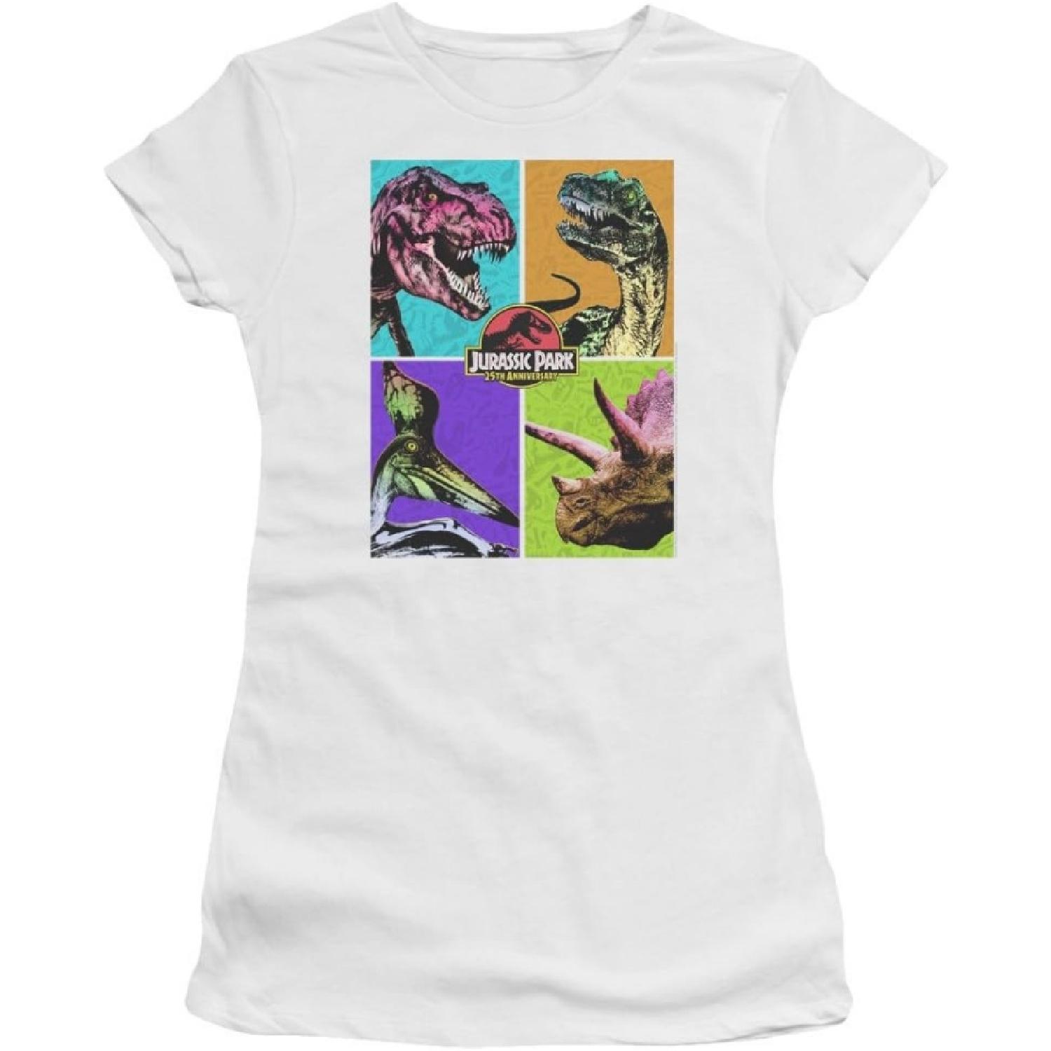 

Jurassic Park - Juniors Prehistoric Block T-Shirt XXXXXL