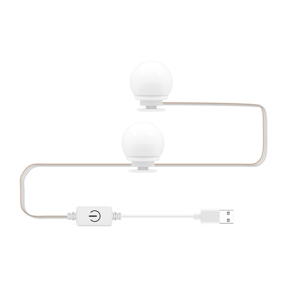 2PCS/6PCS/10PCS 5V Vanity Mirror Lights USB Mirror Light Strips For Makeup Vanity