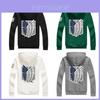 Attack on Titan Shingeki No Kyojin Cosplay Kostüm Hoodie Pullover Jacke Mäntel Mit Hochwertigen Materialien Für Ultimativen Komfort