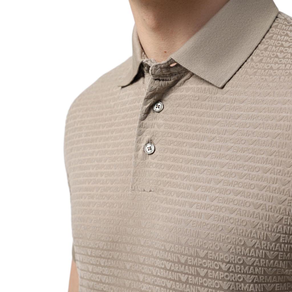 Emporio Armani Short Sleeve Solid Polo Shirt Men tops EM001283-AF10017-F6063