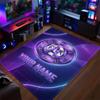 Crystal Velvet Rug Austria Wien FC Print Custom Name Text Floor Mat Home Decor